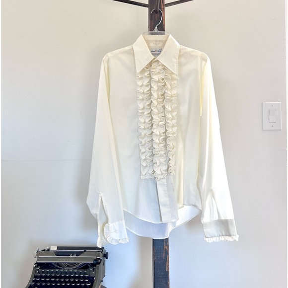 Lion Of Troy Other - VINTAGE LION OF TROY RUFFLE SHIRT